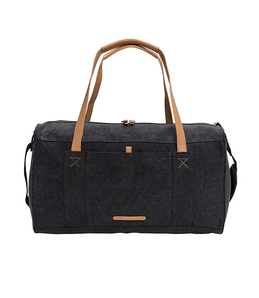 Canvas Weekend Bag One Size Black XD Collection