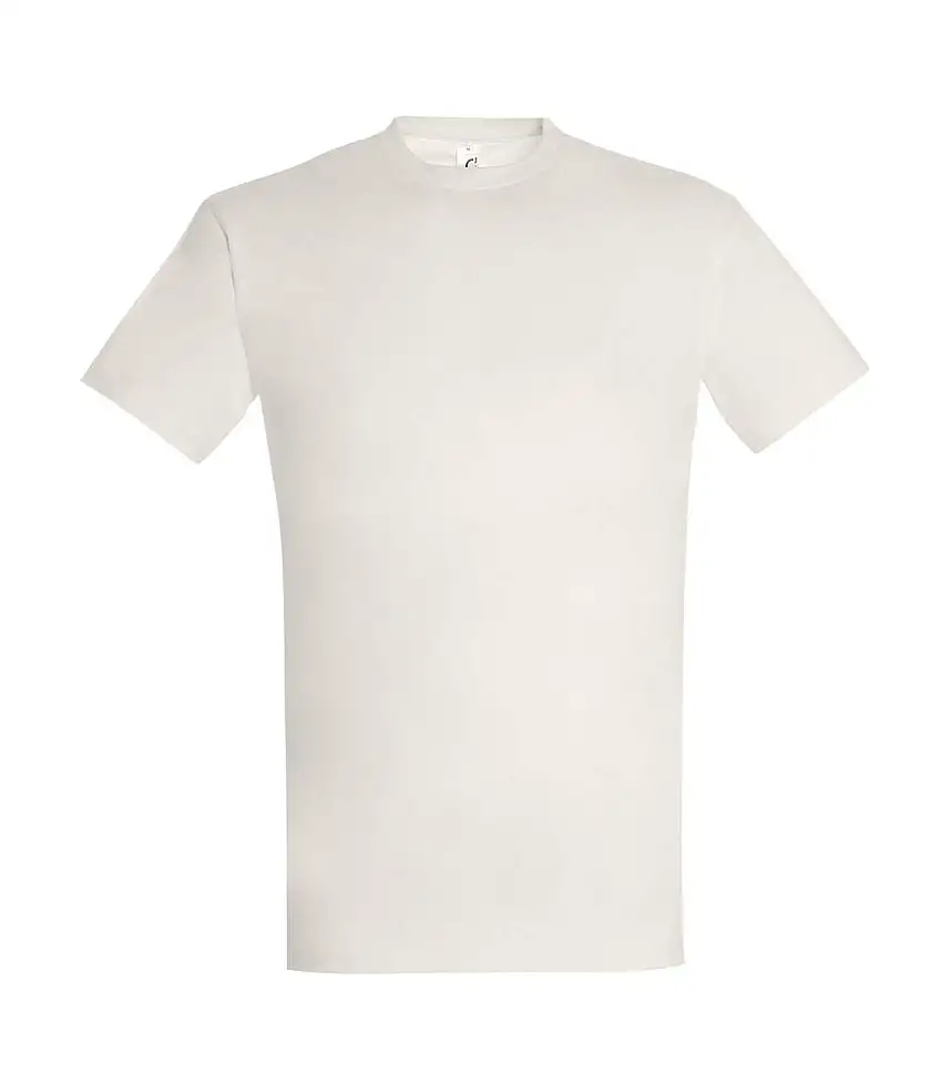 Mens Imperial Heavyweight Short Sleeve T-shirt Off White SOLS