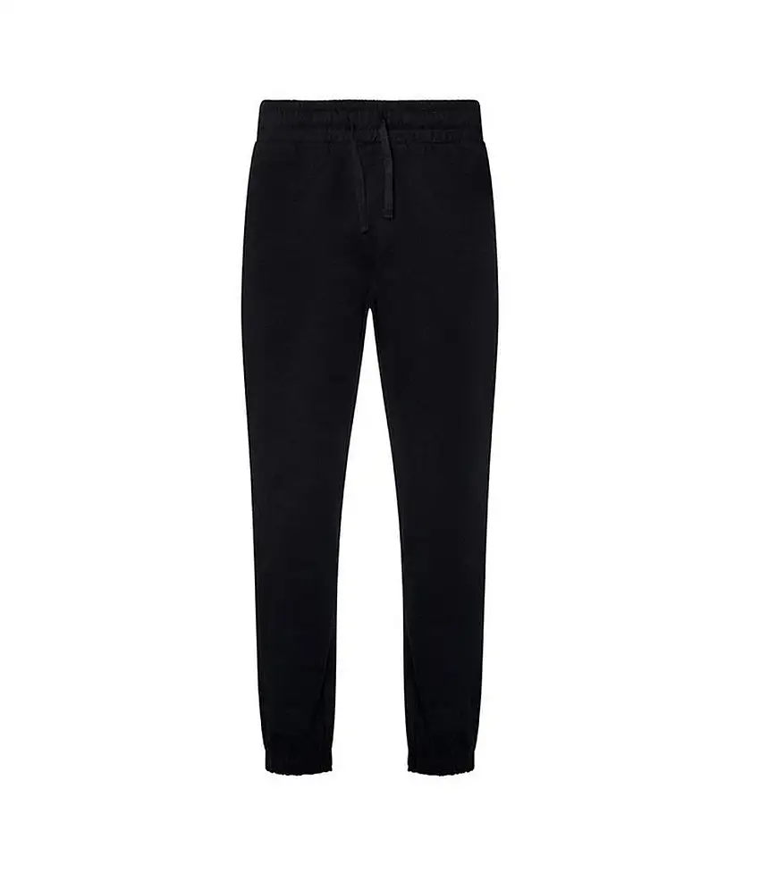 Mens Crater Recycled Jogging Bottoms Black Ecologie