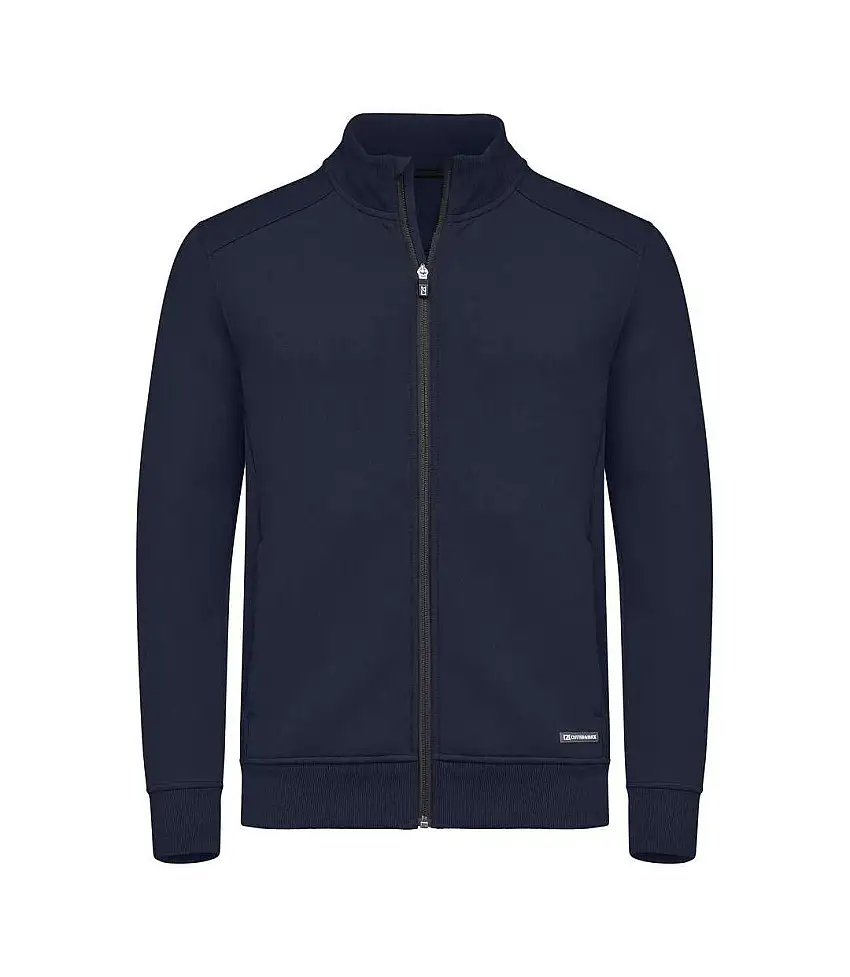 Mens Pemberton Full Zip Cardigan Dark Navy Cutter & Buck