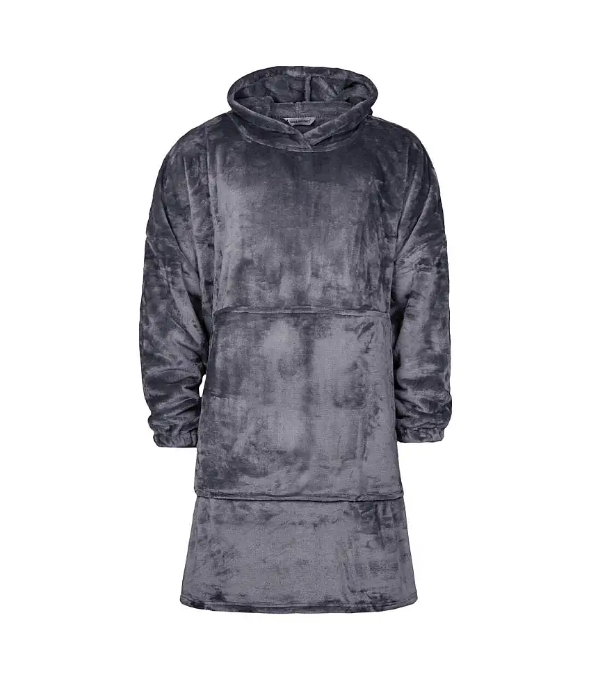 Warm Fleece Oversized Blanket Hoodie - Extra Long Snoodie for Extra Coziness