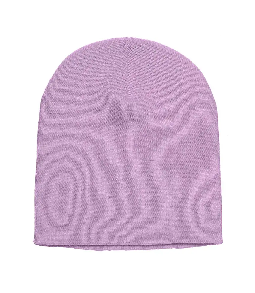 Flexfit Unisex Heavyweight Standard Beanie Winter Hat Lilac Yupoong