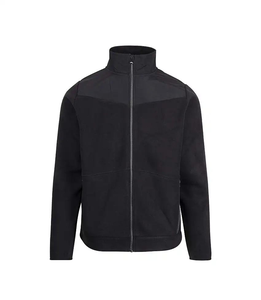 Mens Chidden Fleece Top Black Trespass