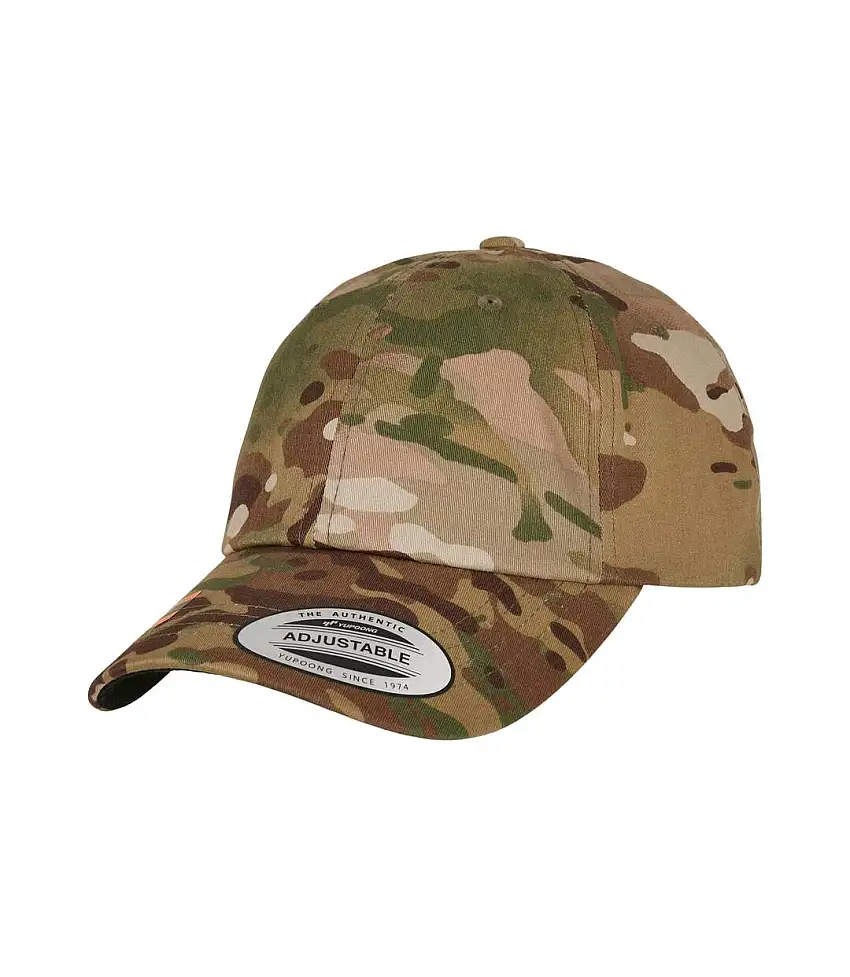 Flexfit By Multicam Cotton Twill Dad Cap Multicam Yupoong