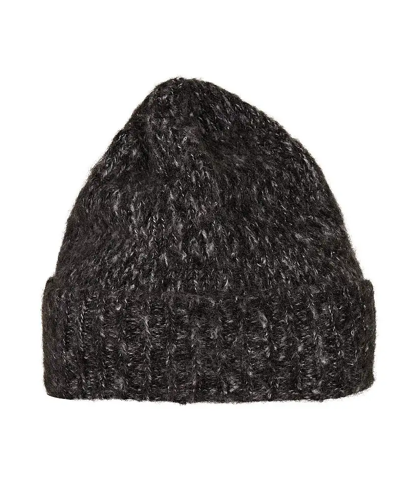 Unisex Adult Flexfit Acrylic Beanie Grey Yupoong