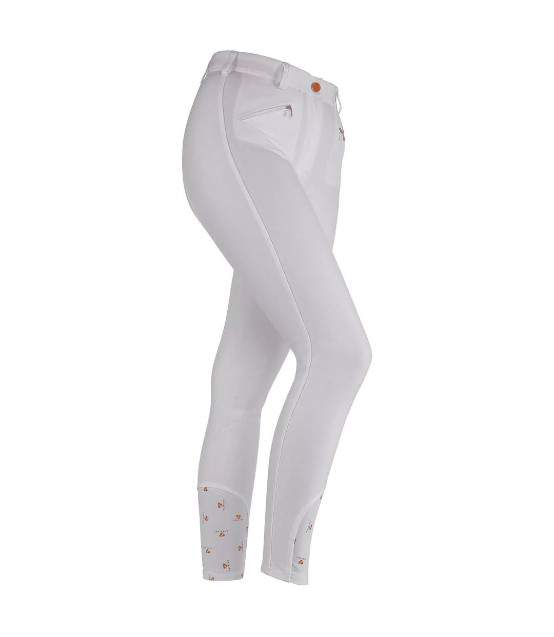 Womens/ladies Thompson Breeches White Aubrion