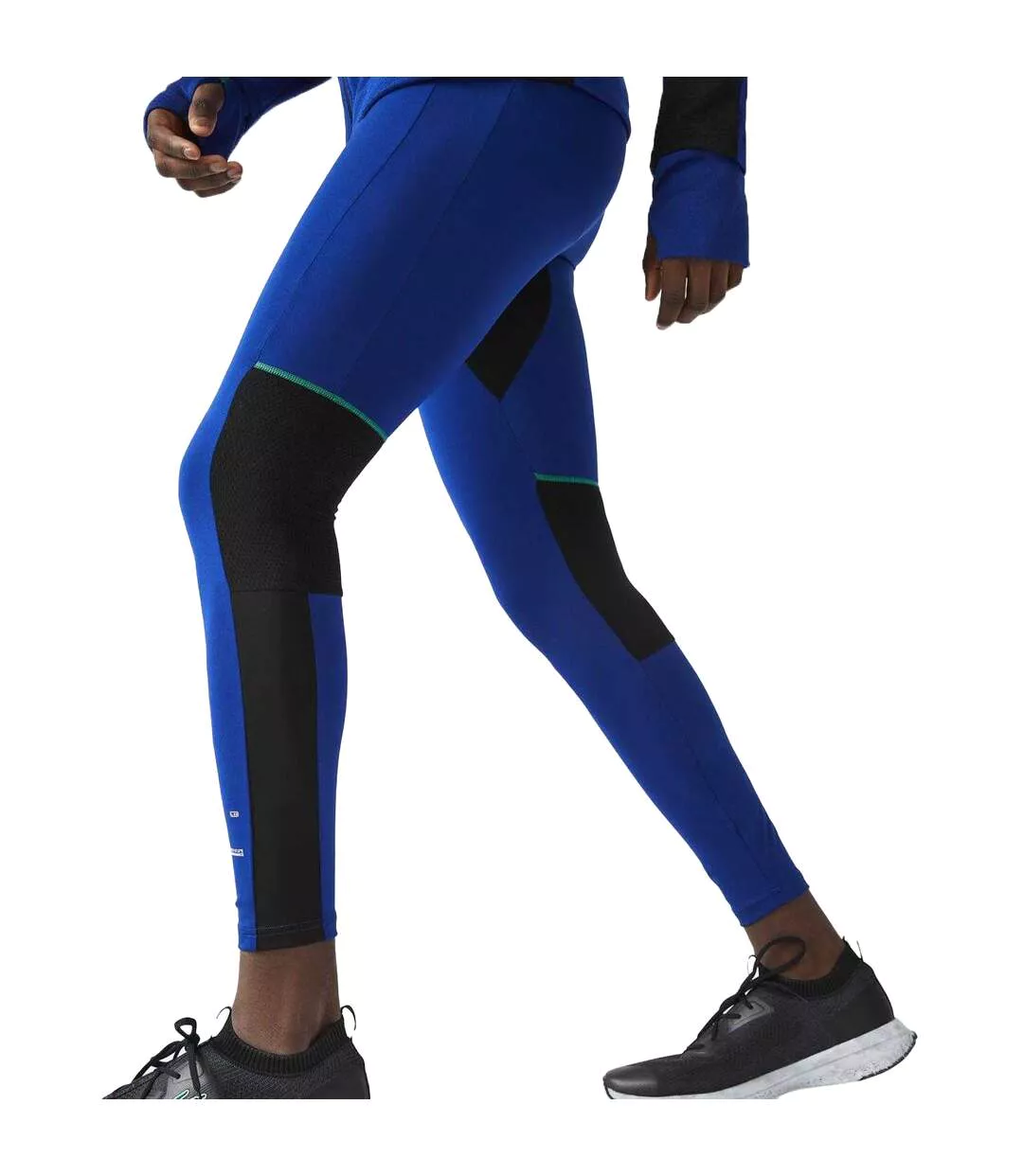 Mens Sport Leggings Blue Lacoste