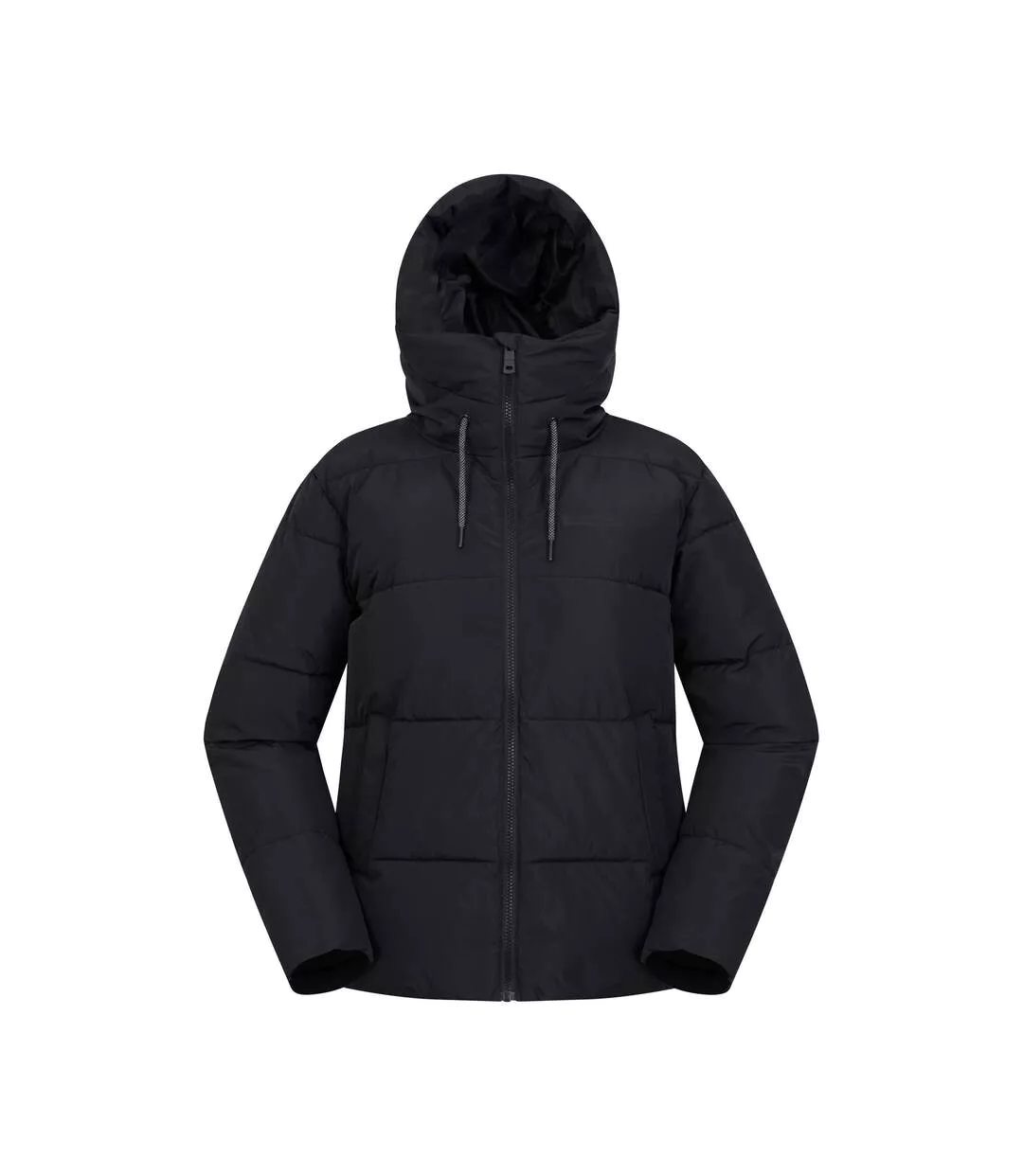 Womens/ladies Toasty Short Padded Jacket Black Mountain Warehouse