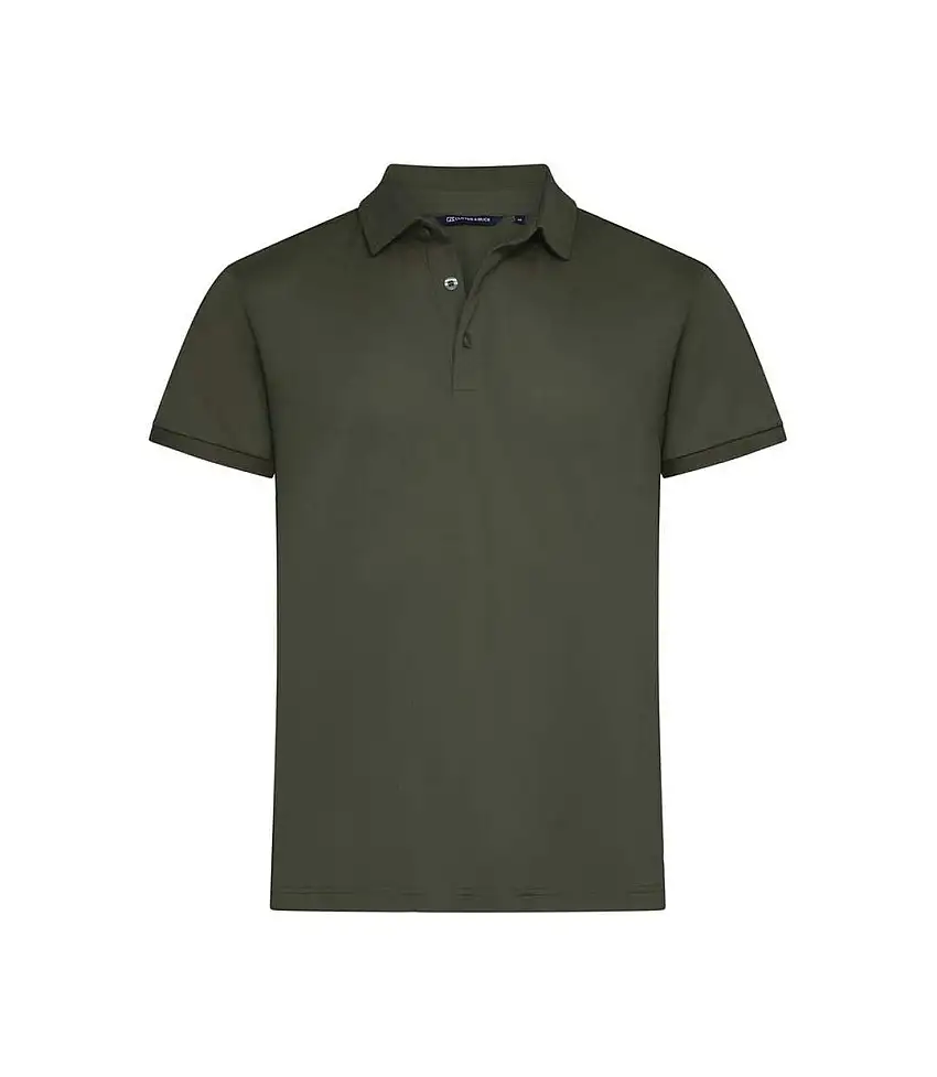 Mens Virtue Polo Shirt Ivy Green Cutter & Buck