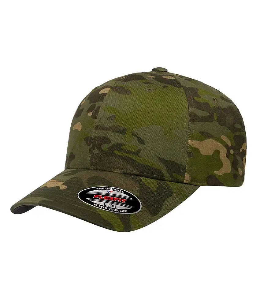 Flexfit By Multi Camouflage Cap Tropical Multicam Yupoong