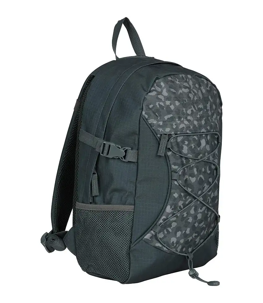 Bolt Patterned 18l Backpack One Size Khaki Green Mountain Warehouse