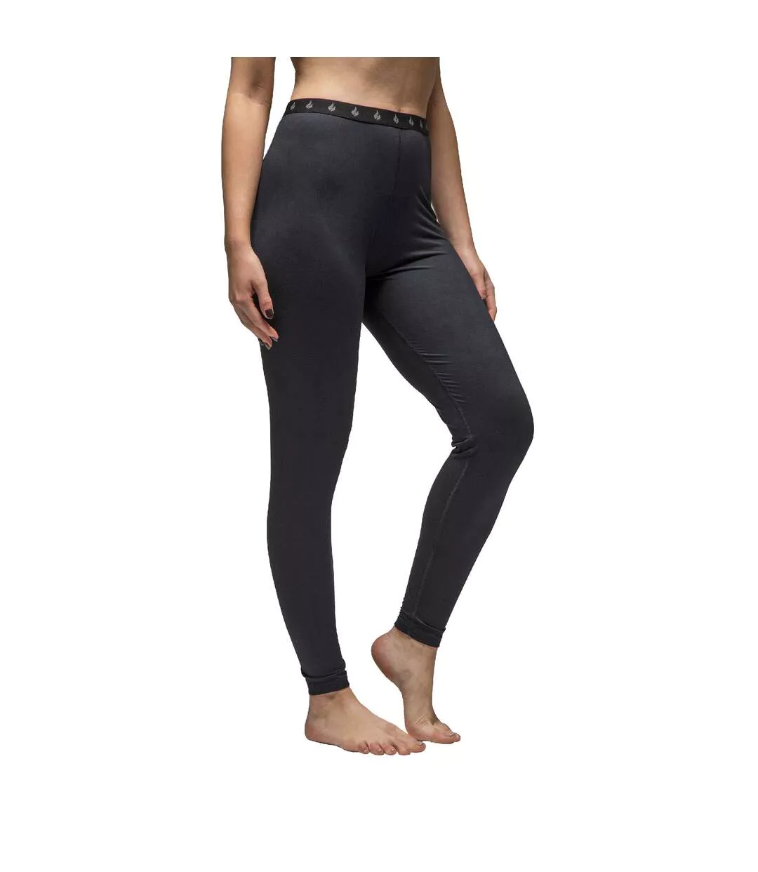 Ladies Fleece Lined Base Layer Thermal Long John Bottoms