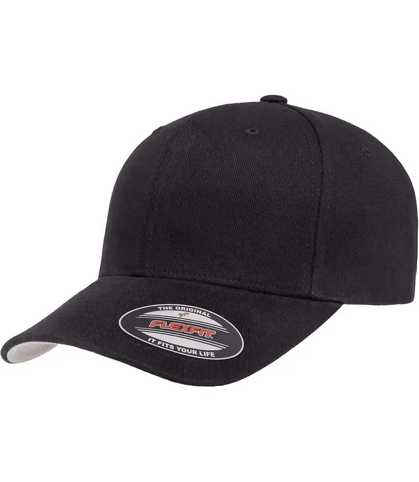 Flexfit By Brushed Twill Cap Black Yupoong