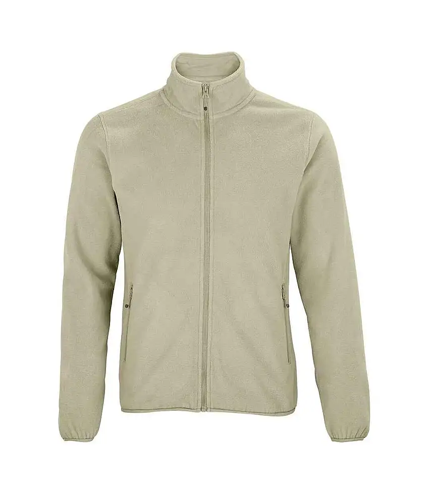 Mens Factor Recycled Fleece Jacket Rope SOLS