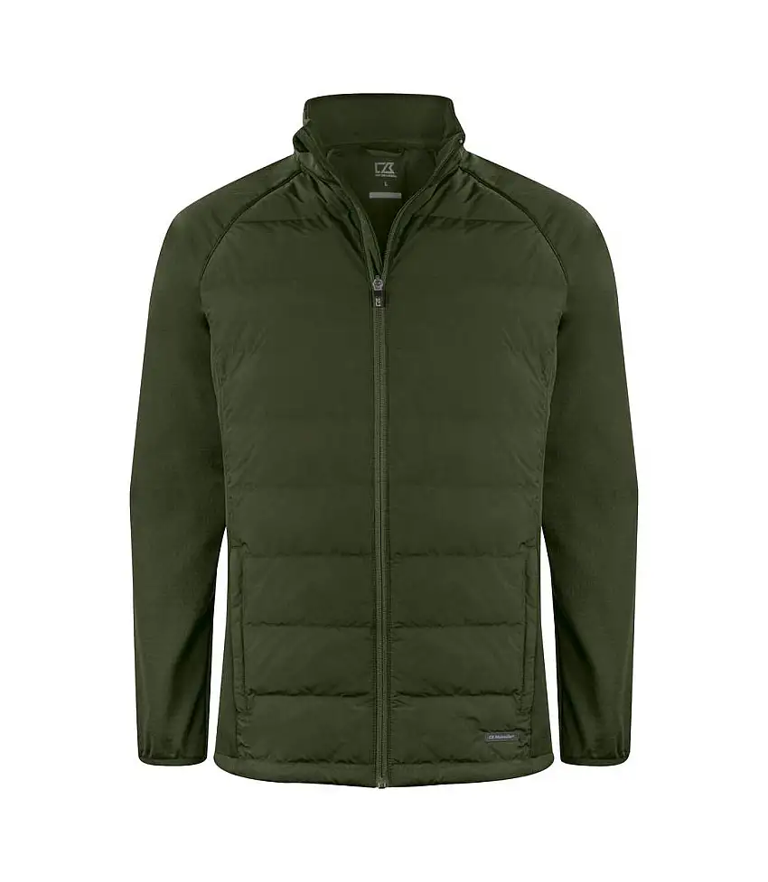 Mens Oak Harbor Padded Jacket Ivy Green Cutter & Buck