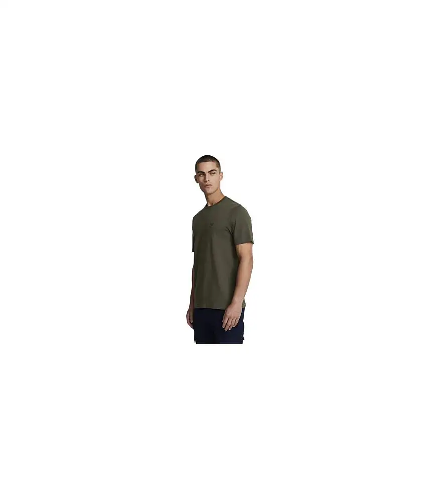 Mens Tonal Eagle T-shirt Green Lyle & Scott