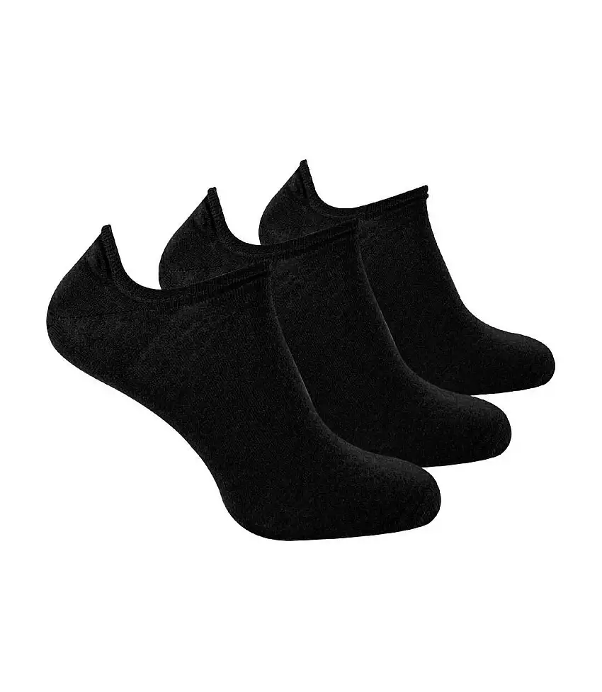 3 Pack Mens Merino Wool Invisible No Show Socks