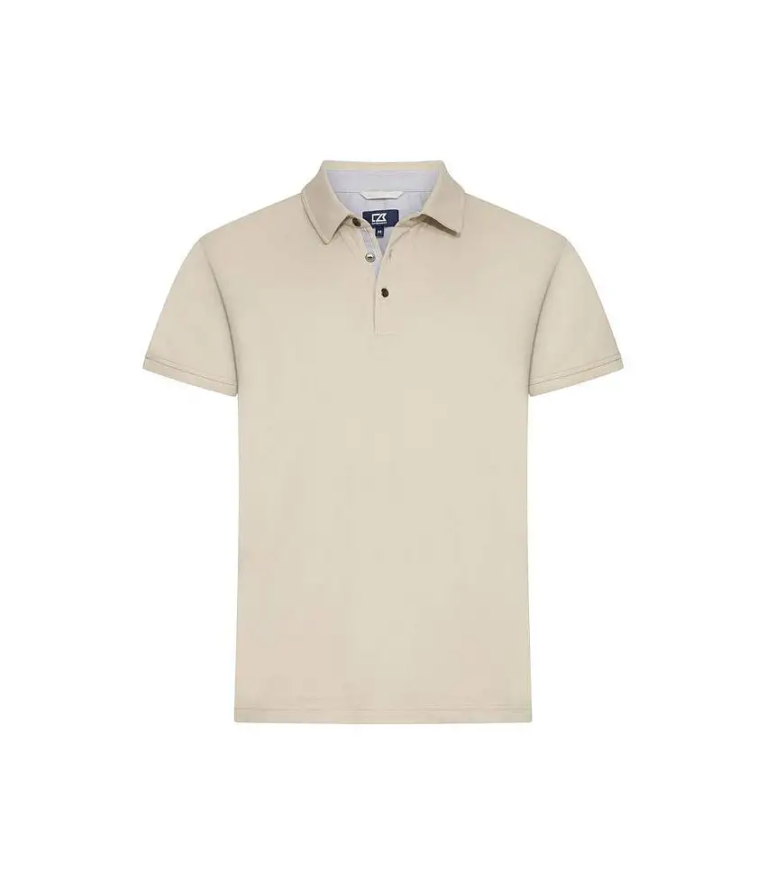 Mens Advantage Premium Polo Shirt Black Cutter & Buck