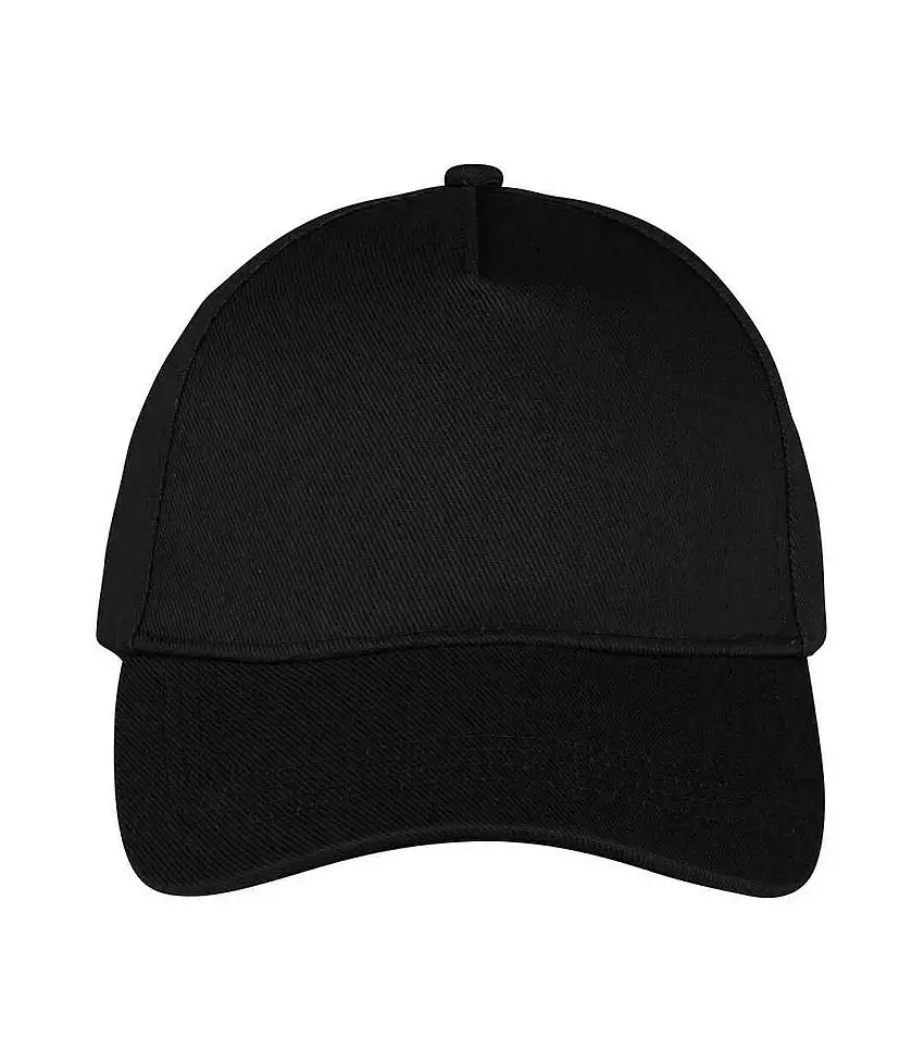 5 Panel Baseball Cap Black Native Spirit