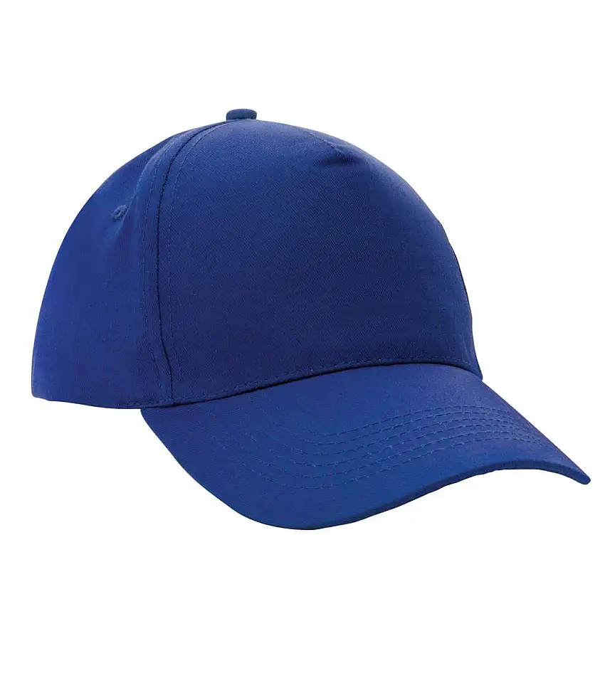 5 Panel Cotton Recycled Cap Blue XD Collection