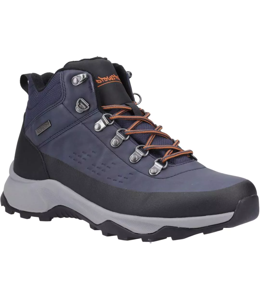 Mens Ryeford Suede Hiking Boots Navy Cotswold