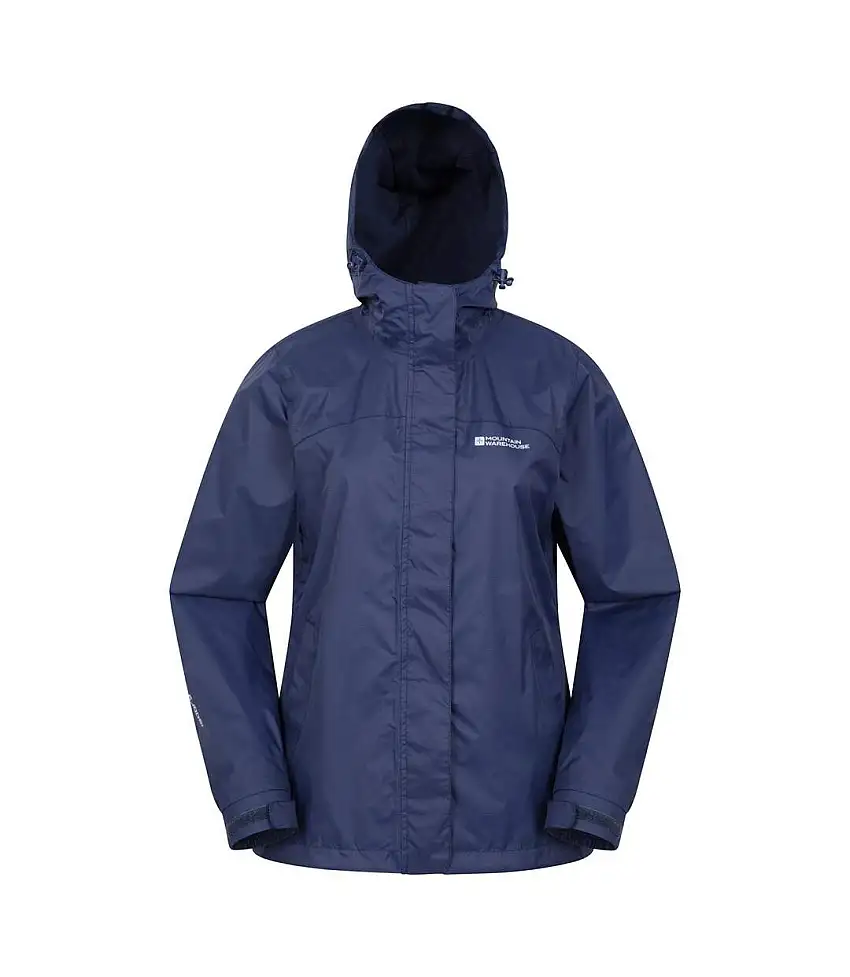 Womens/ladies Torrent Waterproof Jacket Navy Mountain Warehouse