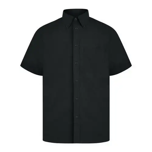 Absolute Apparel Mens Short Sleeved Oxford Shirt