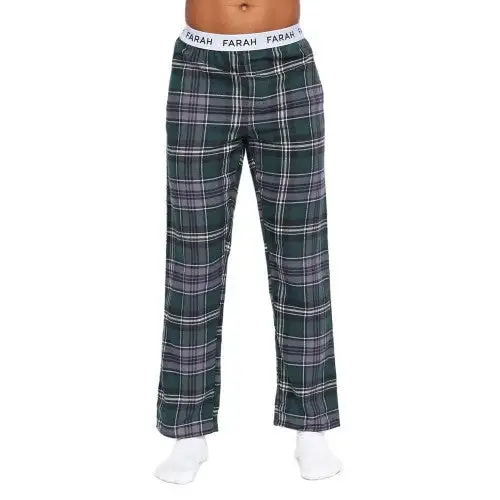 Farah Mens Rockaby Checked Lounge Pants