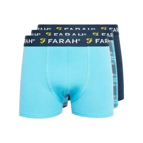 Farah Mens Ratton Boxer Shorts (Pack of 3)