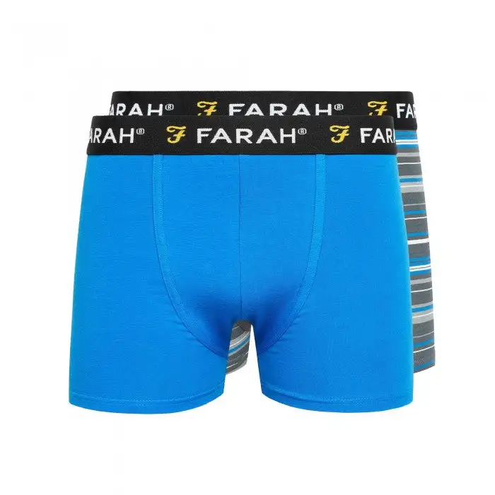 Farah Mens Nesham Boxer Shorts (Pack of 2)