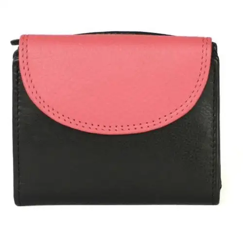 Eastern Counties Leather Womens/Ladies Leanne Purse With Contrast Panel