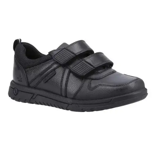 Hush Puppies Boys Spencer Leather School Shoes