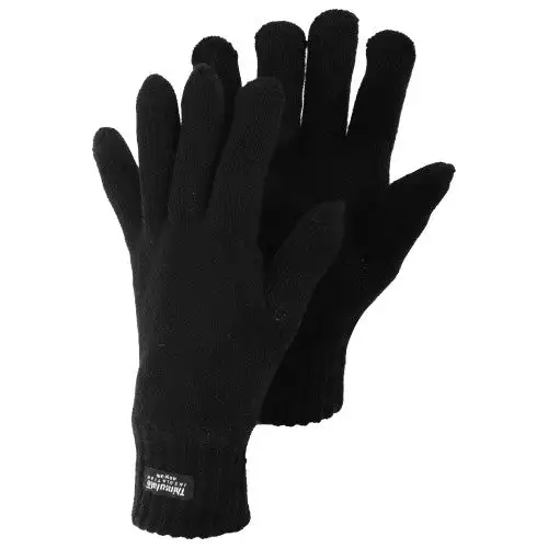 Mens Heatguard Thinsulate Thermal Knitted Winter Gloves