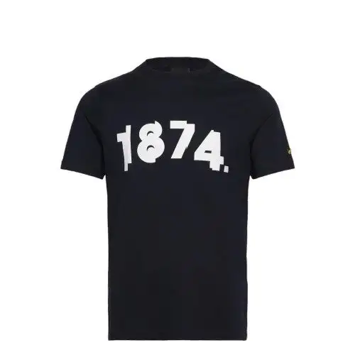 Lyle & Scott Mens 1874 Printed Regular T-Shirt