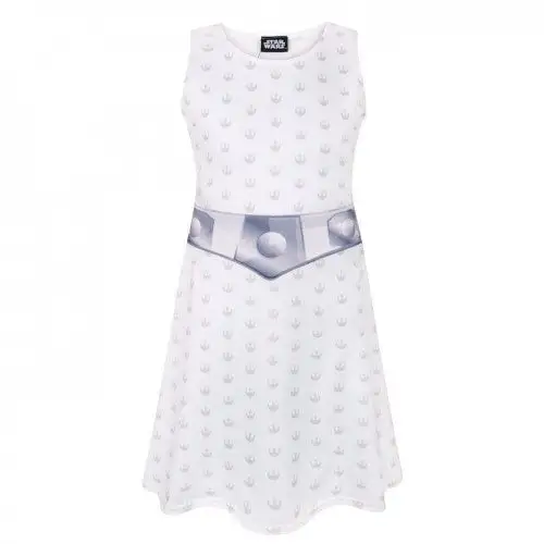 Star Wars Childrens Girls Princess Leia Costume Dress