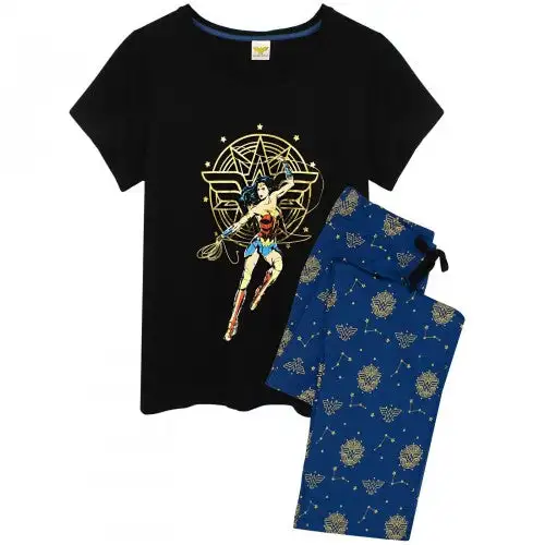 Wonder Woman Womens/Ladies Long Pyjama Set