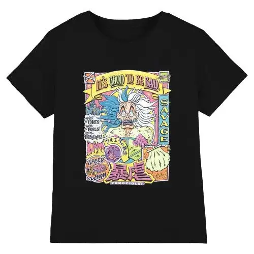 101 Dalmatians Unisex Adult Good To Be Bad Cruella De Vil T-Shirt