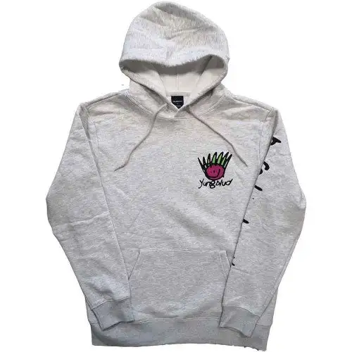 Yungblud Unisex Adult Face Back Print Pull Over Long-Sleeved Hoodie