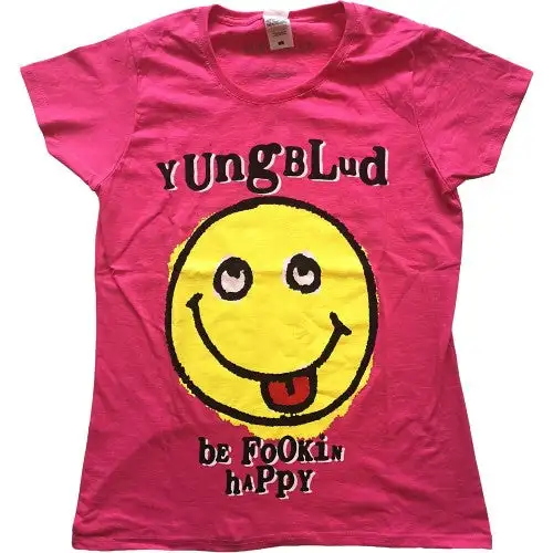 Yungblud Womens/Ladies Raver Smile T-Shirt