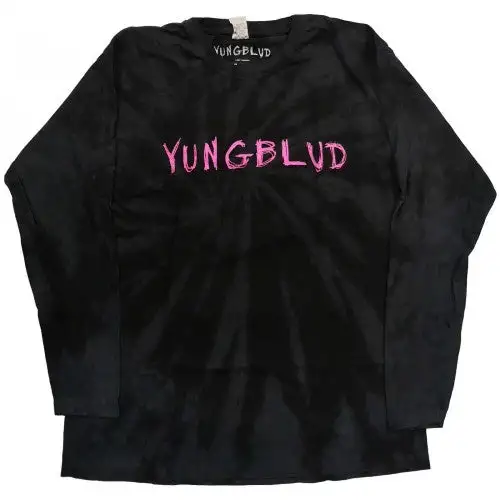 Yungblud Unisex Adult Scratch Logo Long-Sleeved T-Shirt