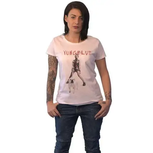 Yungblud Womens/Ladies Strawberry Lipstick T-Shirt