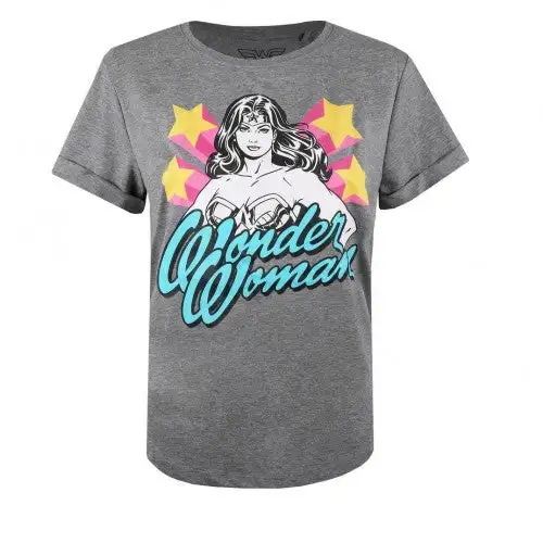 Wonder Woman Womens/Ladies Stance Heather T-Shirt