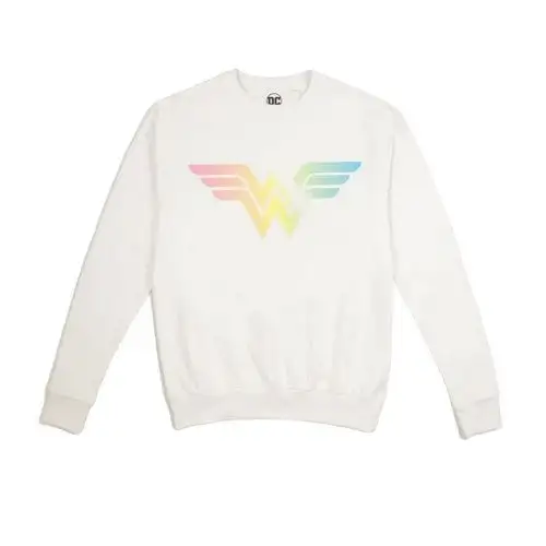 Wonder Woman Womens/Ladies Gradient Logo Sweatshirt